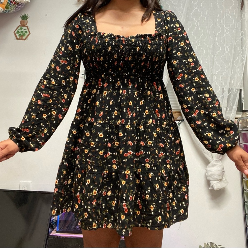 Liberty Love black floral dress